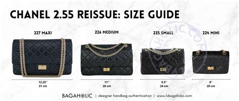 chanel bag size.